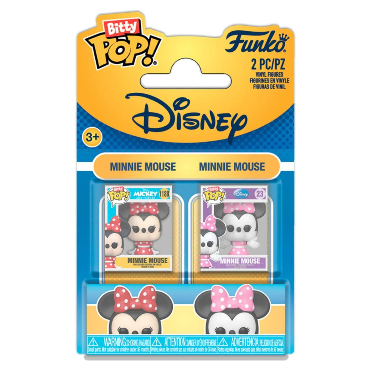 Product image Sanrio Bitty POP! Vinyl Figures 2-Pack Min & Min 2 cm