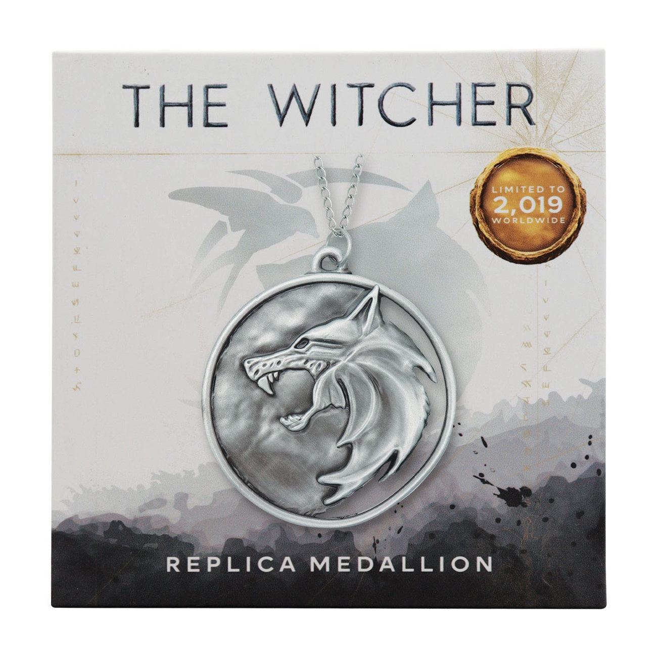 Zdjęcie produktu The Witcher - Naszyjnik replika 1:1 Medalion Geralta