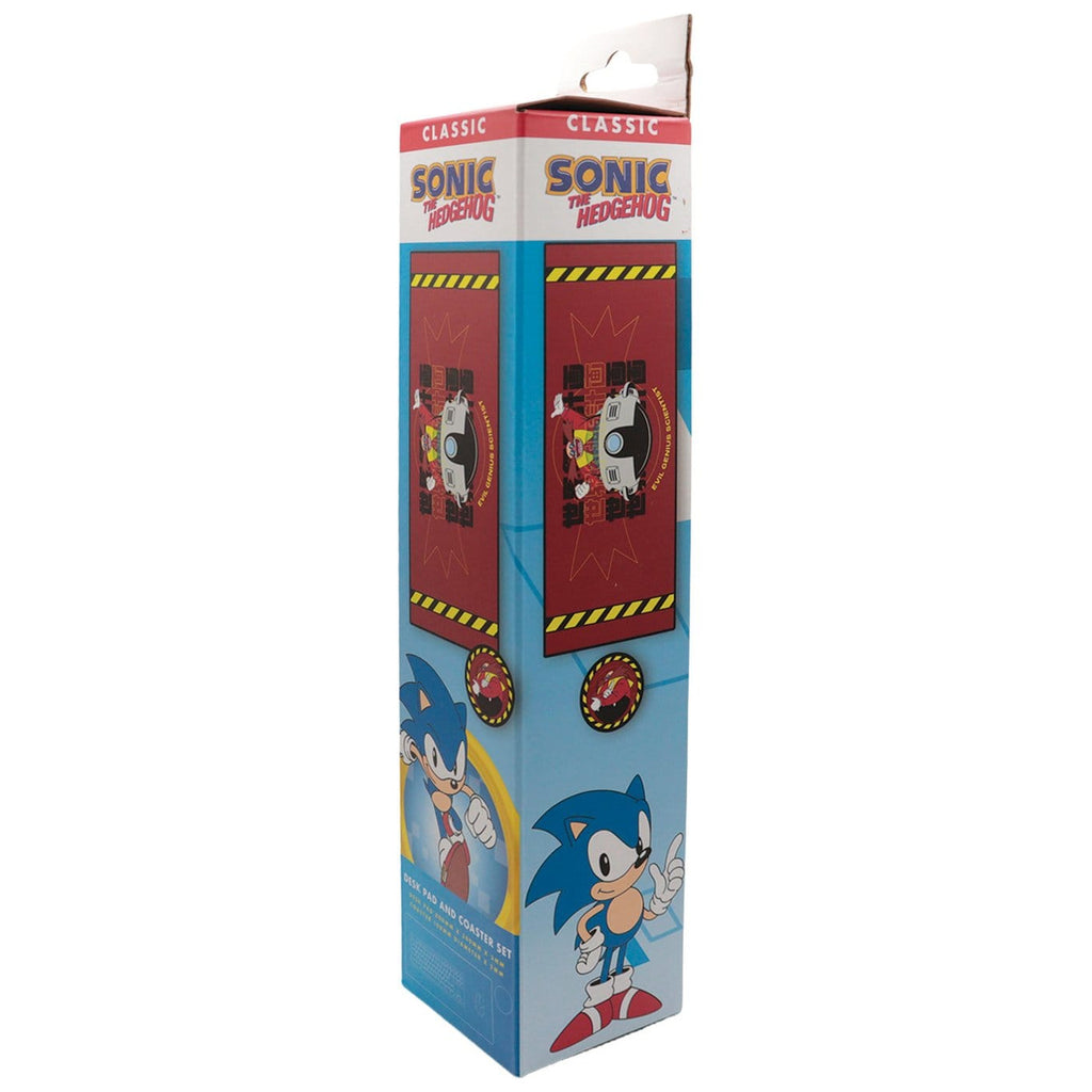 Zdjęcie produktu Sonic the Hedgehog - Mata na biurko i podkładka pod kubek