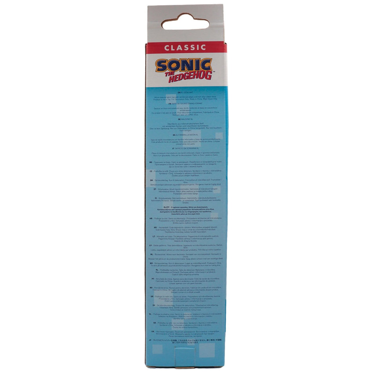 Zdjęcie produktu Sonic the Hedgehog - Mata na biurko i podkładka pod kubek