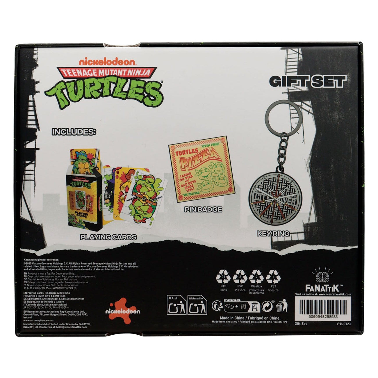 Zdjęcie produktu Pudełko prezentowe Cowabunga Teenage Mutant Ninja Turtles