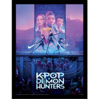 Zdjęcie produktu Plakat Collector Print KPop Demon Hunters w ramie Movie