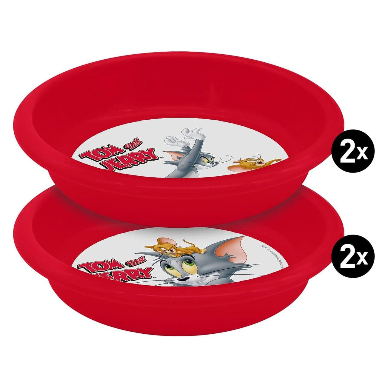 Zdjęcie produktu Tom & Jerry Zestaw 4 misek na płatki 300 ml