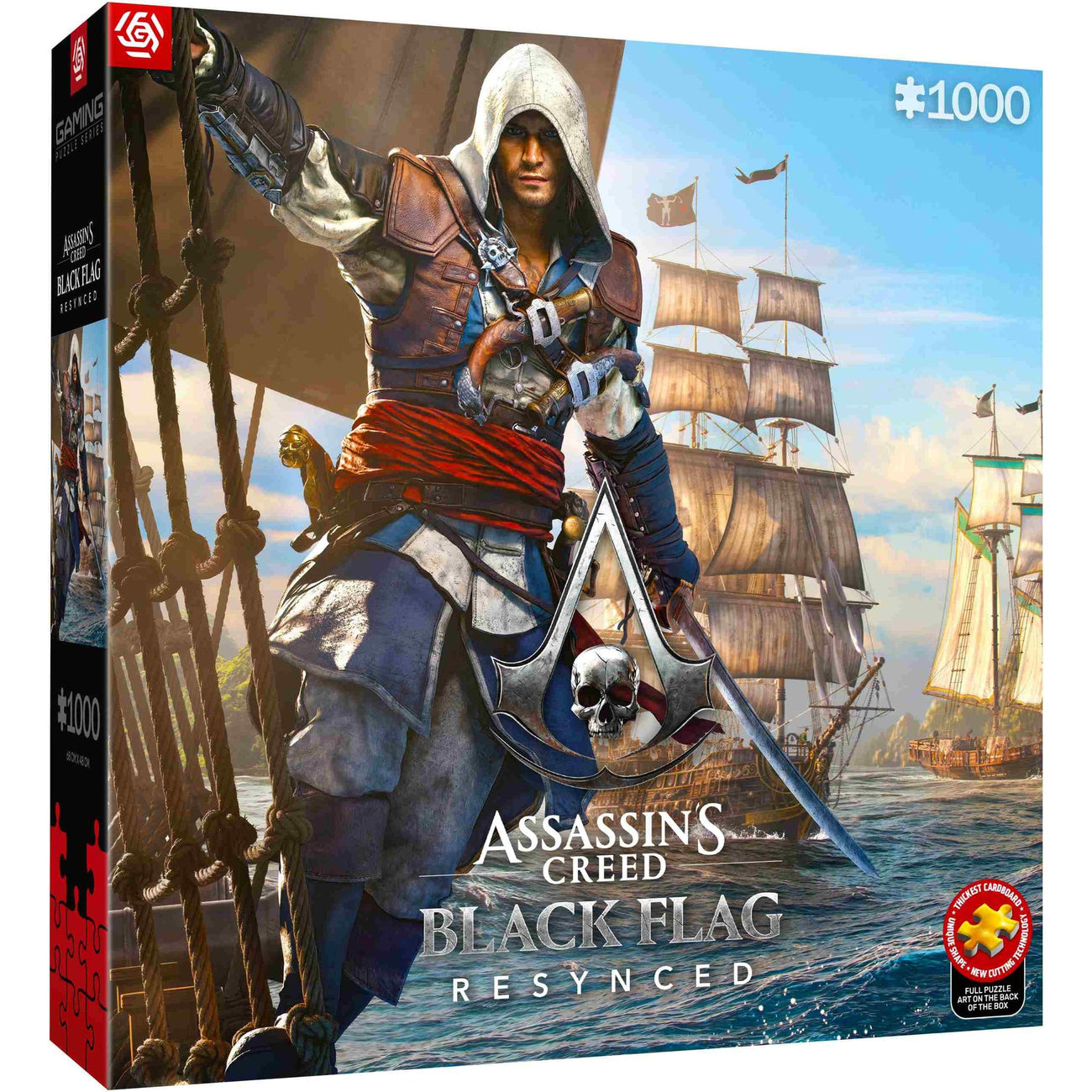 Zdjęcie produktu Puzzle Assassin's Creed Black Flag Resynced (1000 elementów)