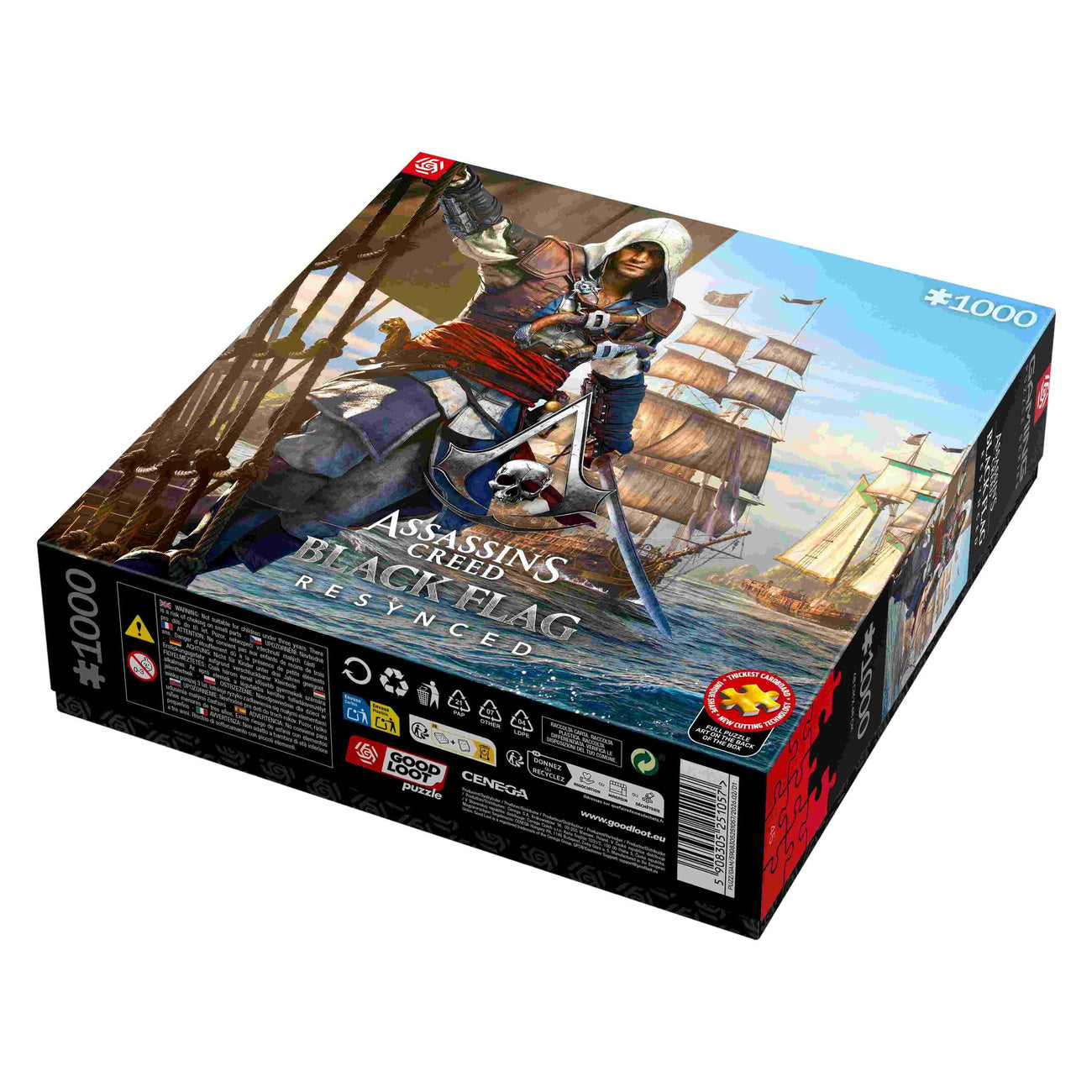 Zdjęcie produktu Puzzle Assassin's Creed Black Flag Resynced (1000 elementów)