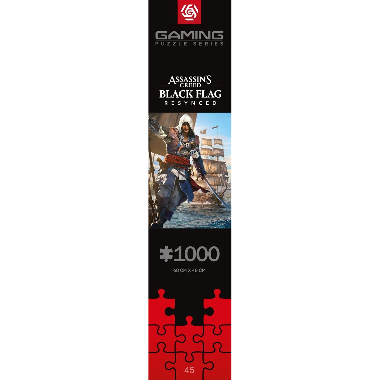 Zdjęcie produktu Puzzle Assassin's Creed Black Flag Resynced (1000 elementów)
