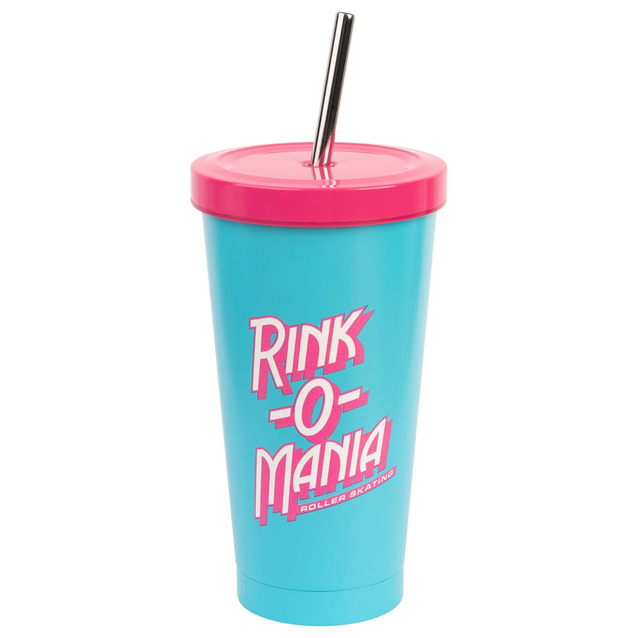 Zdjęcie produktu Kubek Stranger Things Rink-O-Mania ze słomką 550 ml