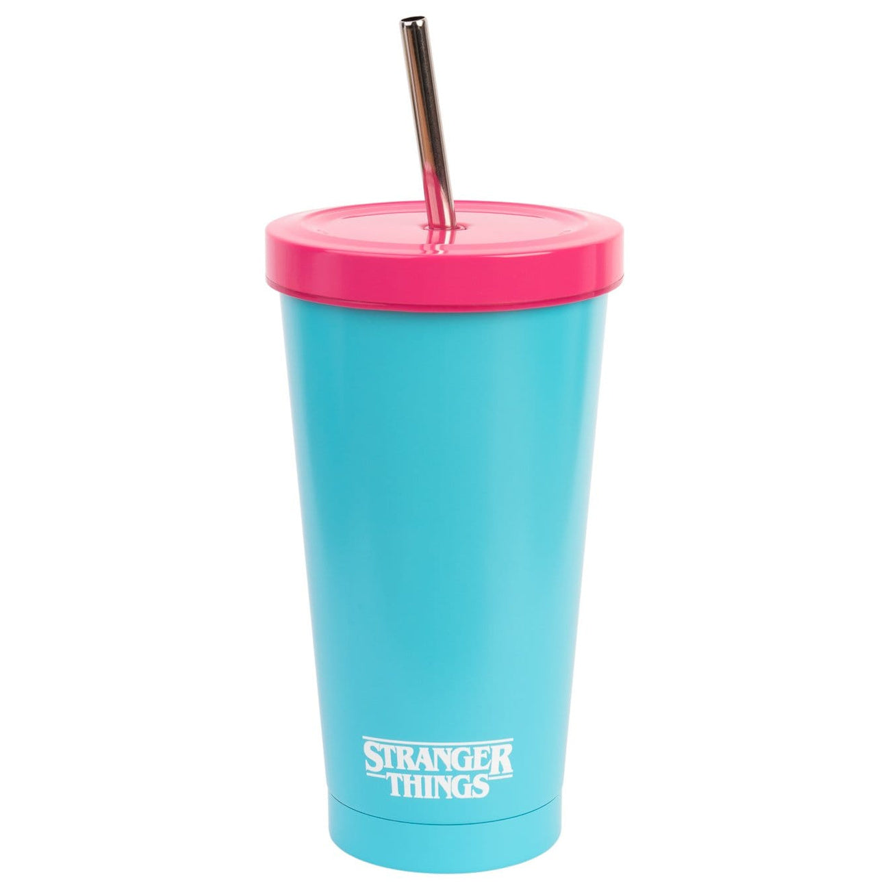 Zdjęcie produktu Kubek Stranger Things Rink-O-Mania ze słomką 550 ml