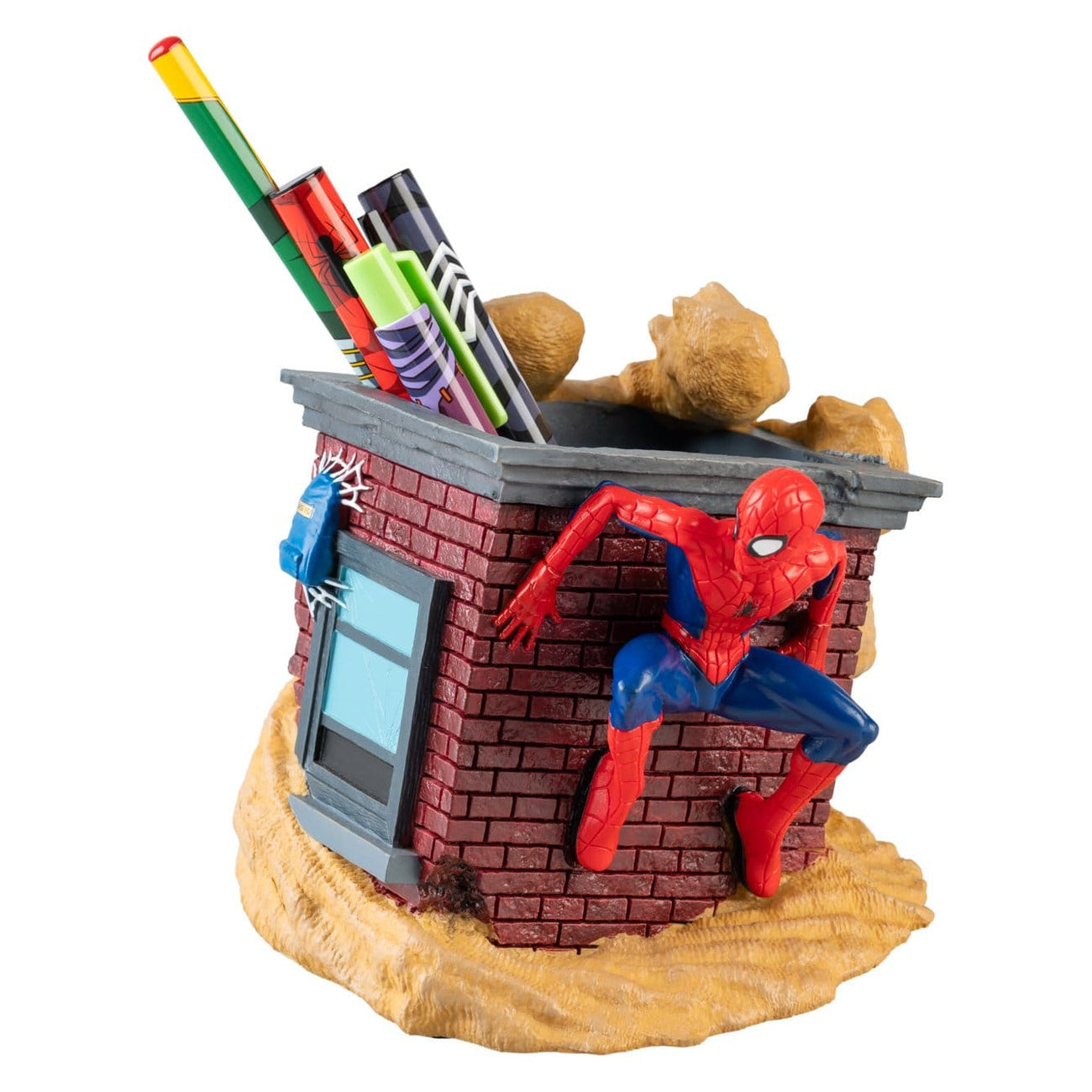 Zdjęcie produktu Przybornik na długopisy Spider-Man z zestawem piśmienniczym
