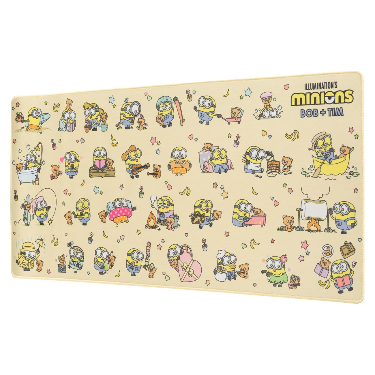 Zdjęcie produktu Podkładka pod mysz XL Minionki Bob i Tim 80 x 35 cm