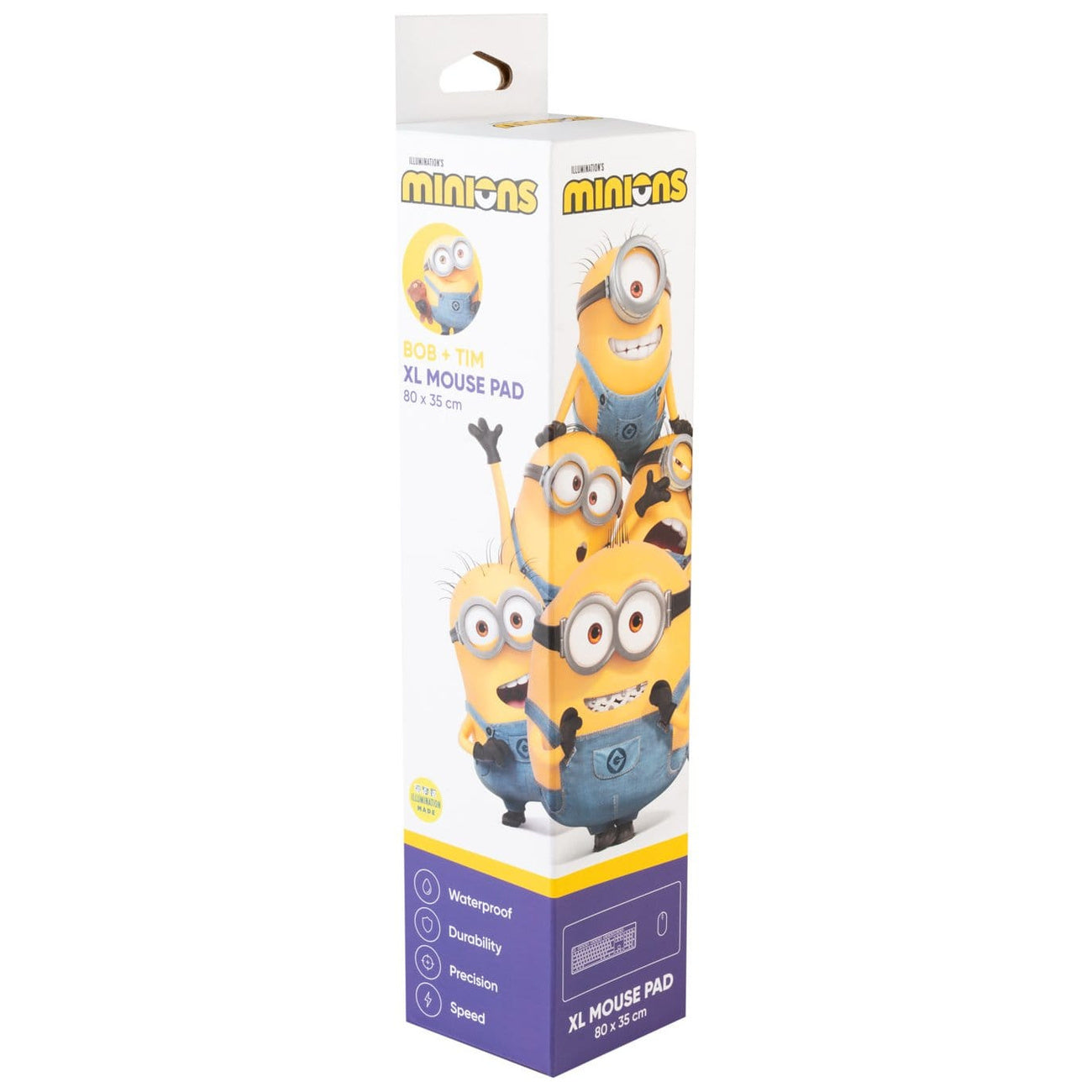Zdjęcie produktu Podkładka pod mysz XL Minionki Bob i Tim 80 x 35 cm