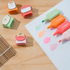 Zdjęcie produktu Pusheen - zestaw 4 zakreślaczy Sushi Roll z topperami