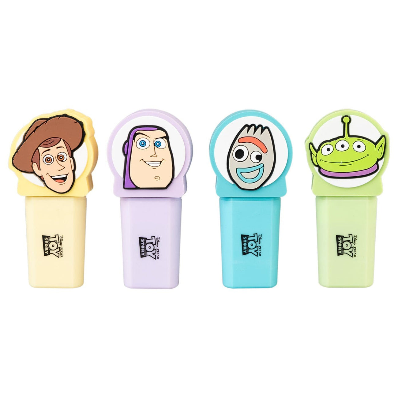 Zdjęcie produktu Toy Story - zestaw 4 zakreślaczy z topperami