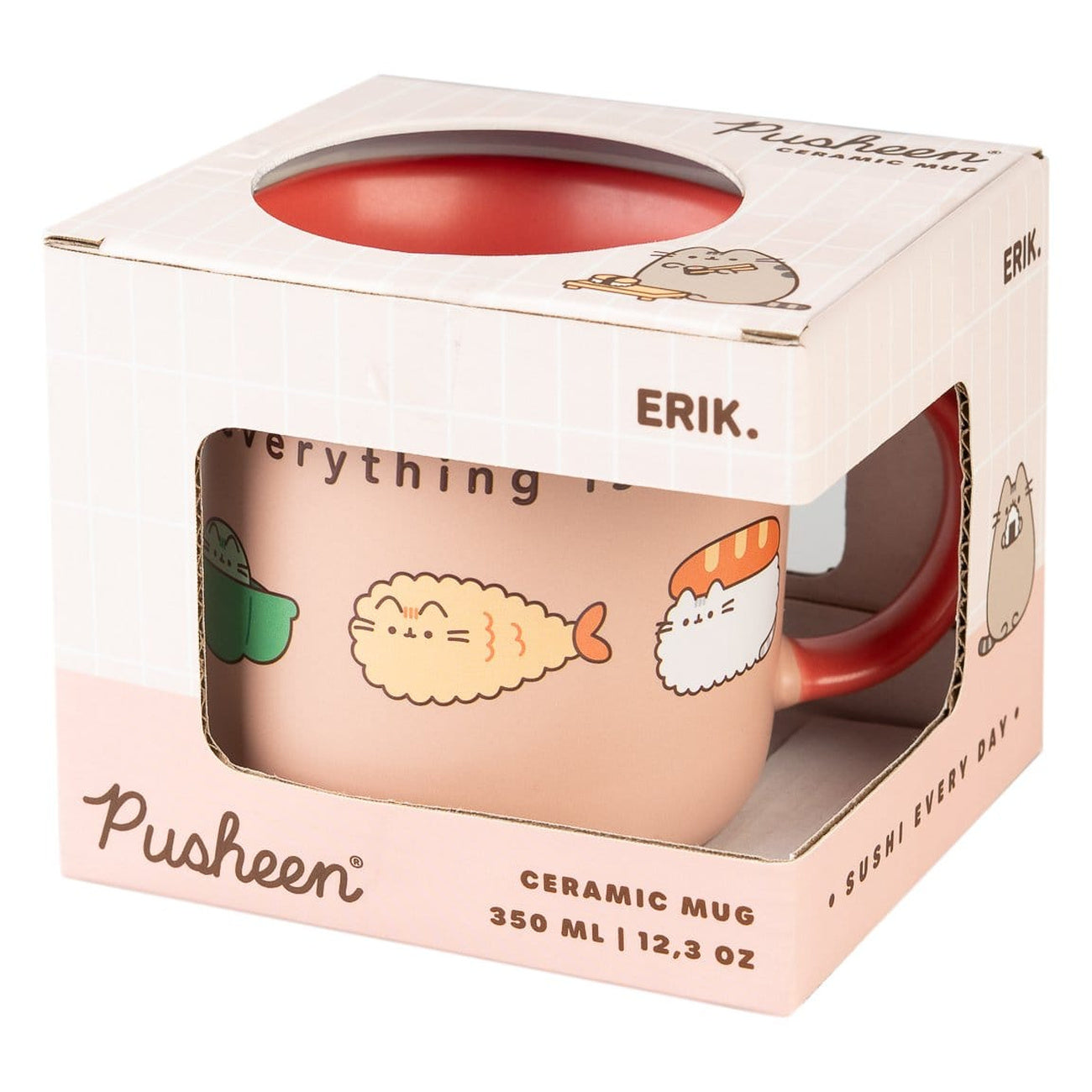 Zdjęcie produktu Kubek premium Pusheen Sushi Roll 440 ml