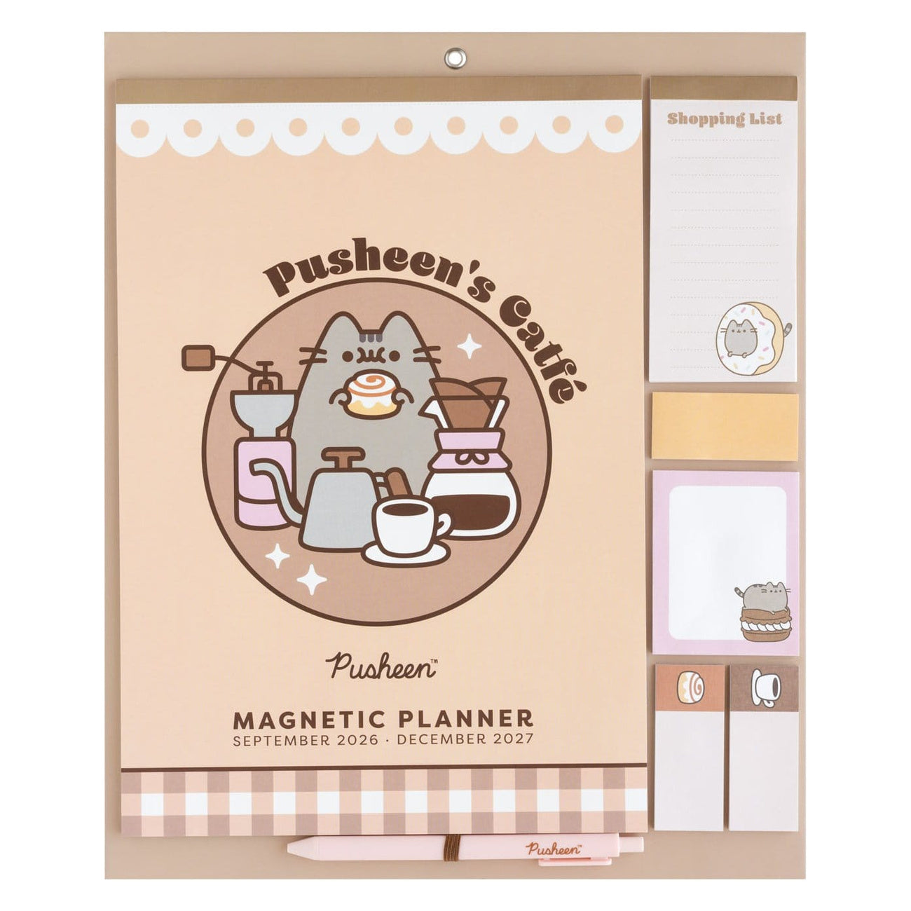 Zdjęcie produktu Magnetyczny planer Pusheen 2026/27 30 x 35 cm