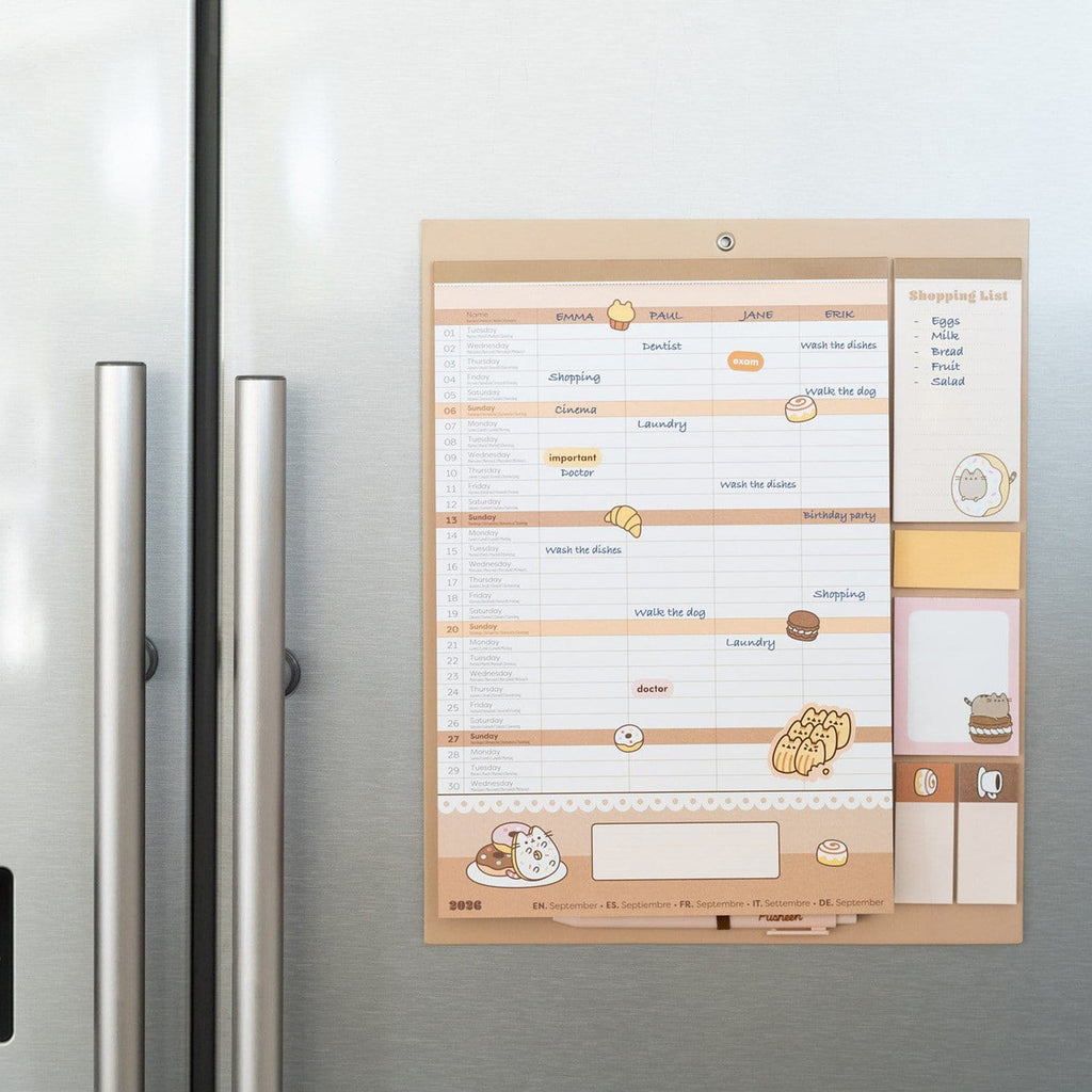 Zdjęcie produktu Magnetyczny planer Pusheen 2026/27 30 x 35 cm