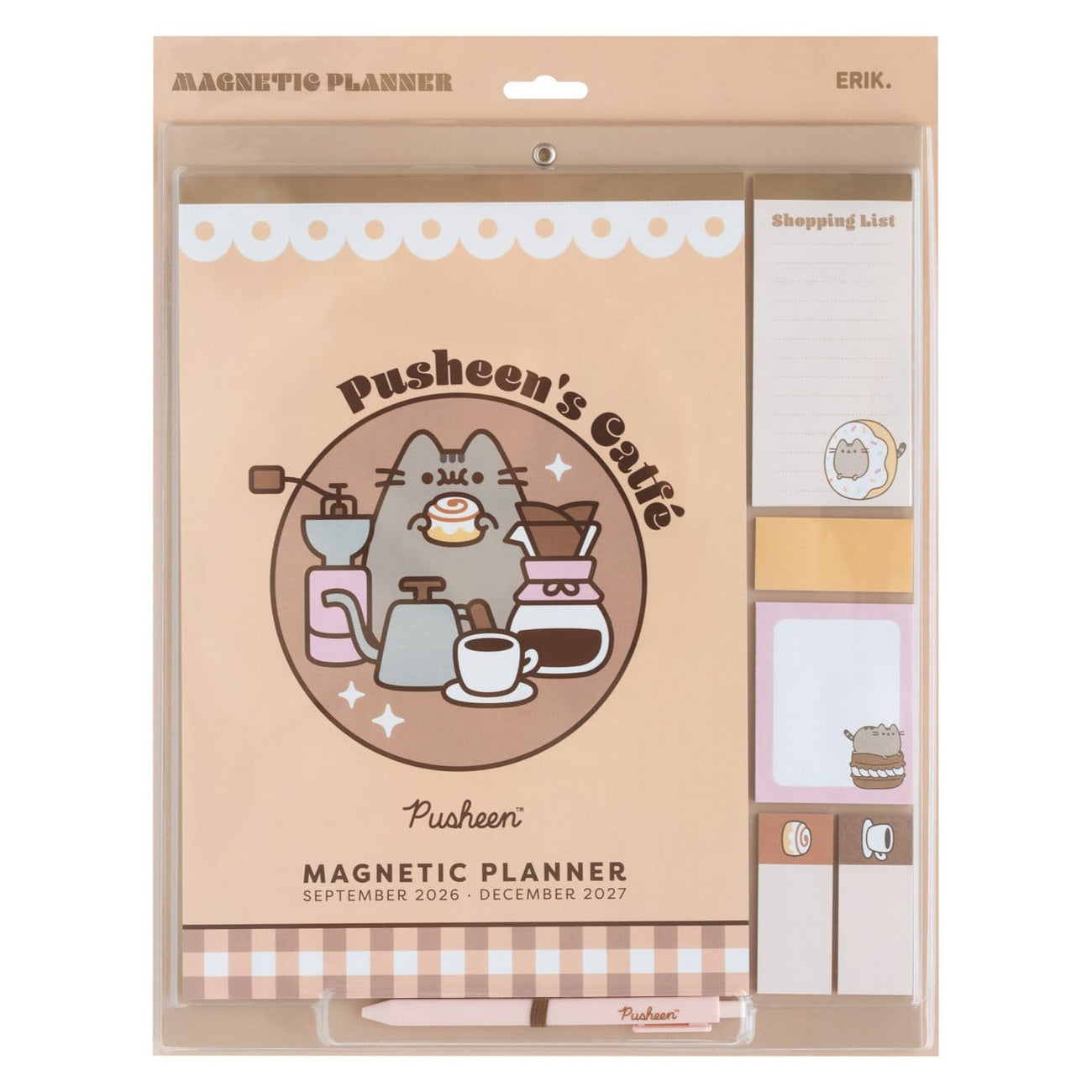 Zdjęcie produktu Magnetyczny planer Pusheen 2026/27 30 x 35 cm