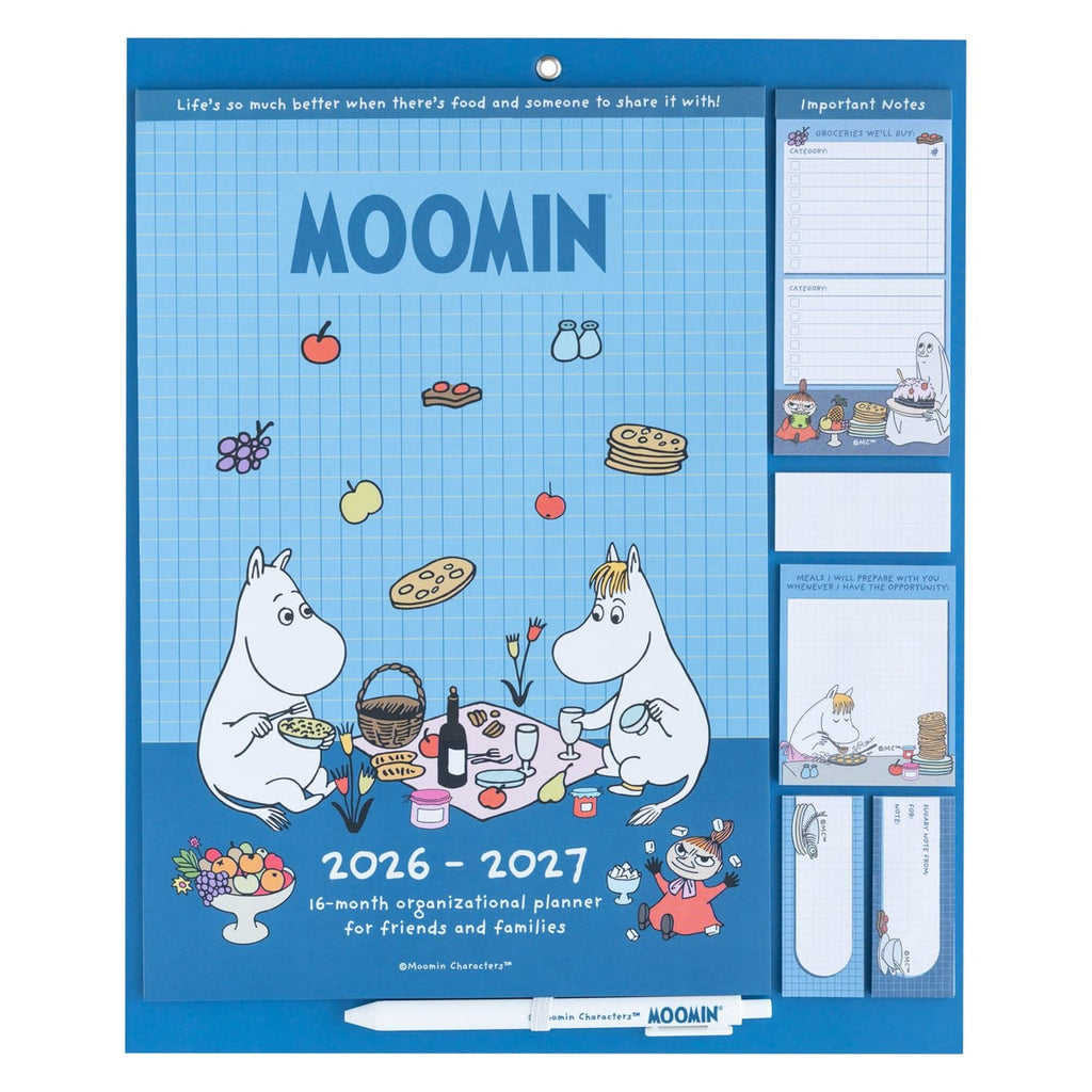 Product image Moomin Magnetic Planner 2026/27 30 x 35 cm