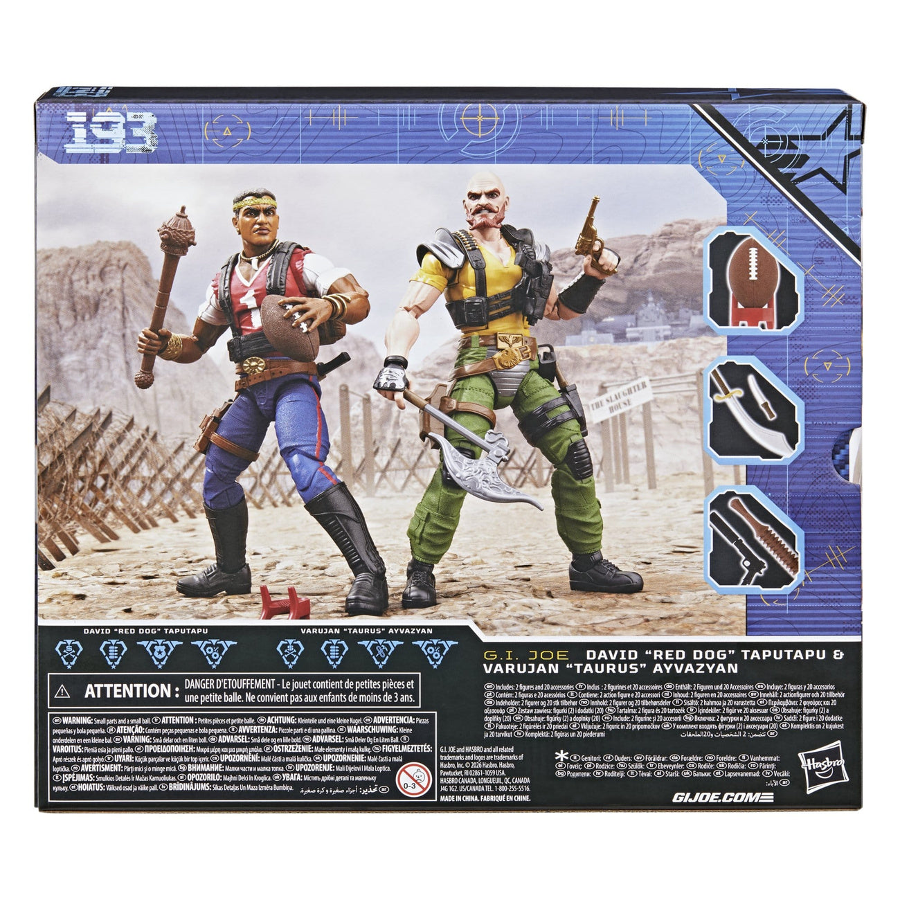 Zdjęcie produktu G.I. Joe Classified Series Figurki akcji 2-pak #193