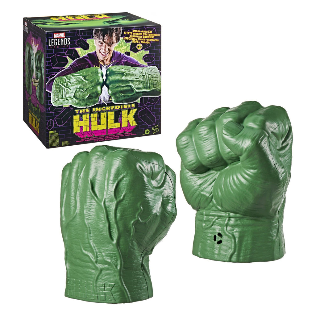 Zdjęcie produktu The Incredible Hulk Marvel Legends Premium – pięści do odgrywania ról