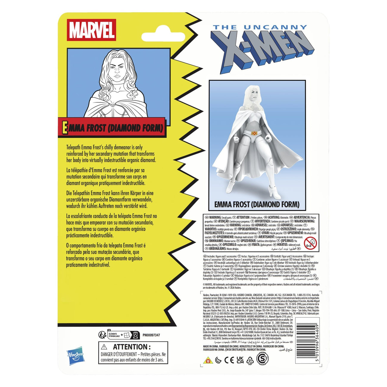 Zdjęcie produktu Figurka akcji Emma Frost Marvel Legends The Uncanny X-Men