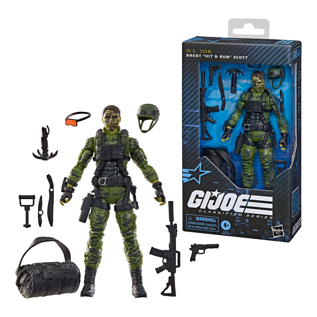 Zdjęcie produktu Figurka akcji G.I. Joe Classified Series Brent "Hit & Run"