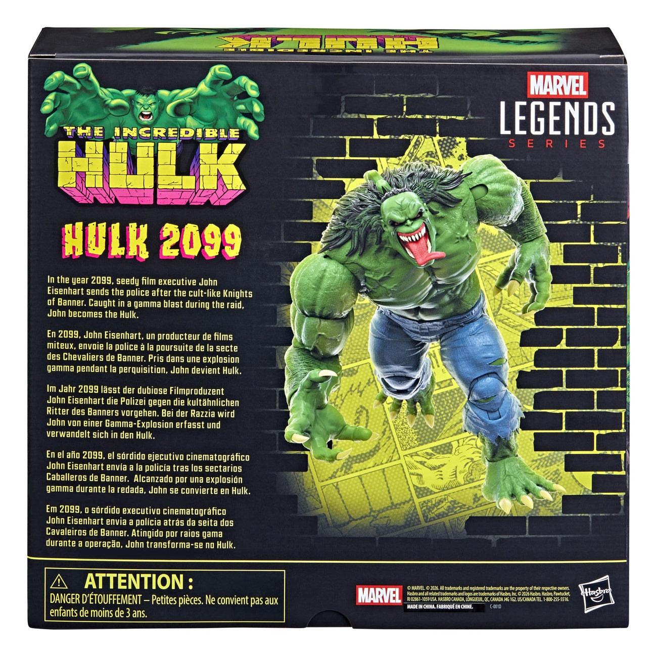 Zdjęcie produktu The Incredible Hulk Figurka Marvel Legends Hulk 2099 15 cm