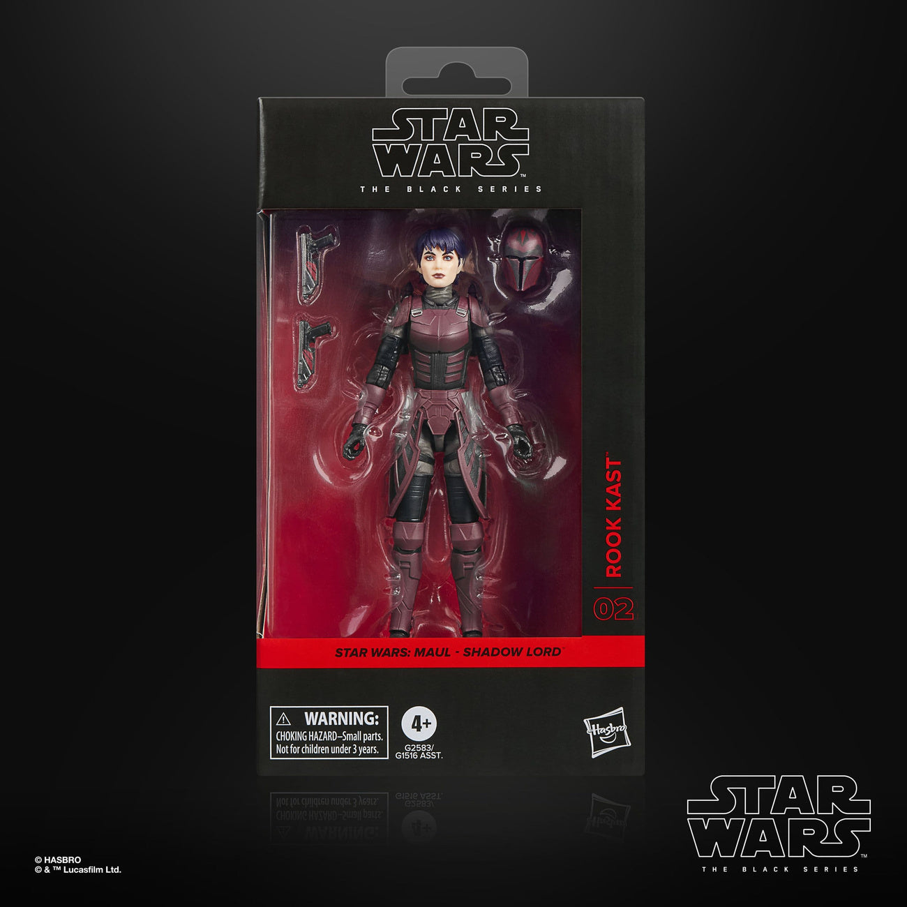 Zdjęcie produktu Figurka akcji Rook Black Series Star Wars: Maul - Shadow Lord