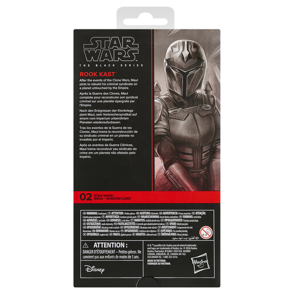 Zdjęcie produktu Figurka akcji Rook Black Series Star Wars: Maul - Shadow Lord