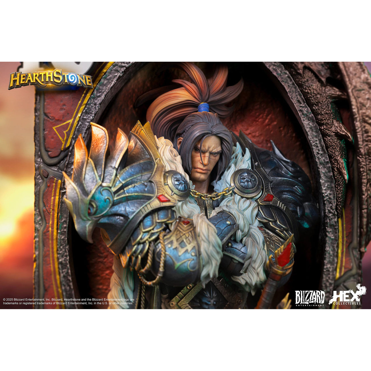 Zdjęcie produktu Figurka 3D Art Frame Hearthstone Varian Wrynn 31 cm