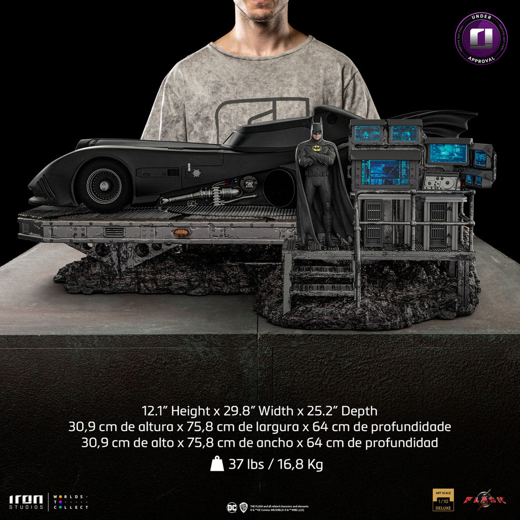 Zdjęcie produktu Figurka Deluxe DC Comics Art Scale 1/10 The Flash Movie