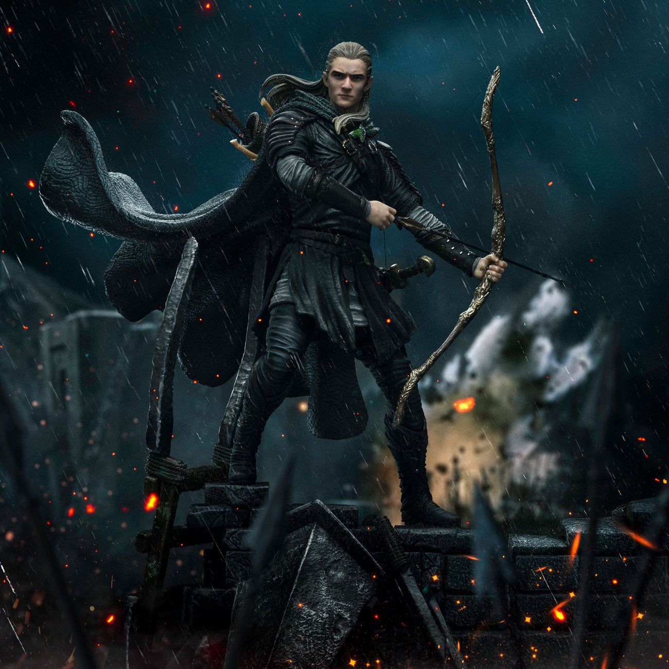 Zdjęcie produktu Władca Pierścieni Figurka Art Scale 1/10 Legolas Unleashed