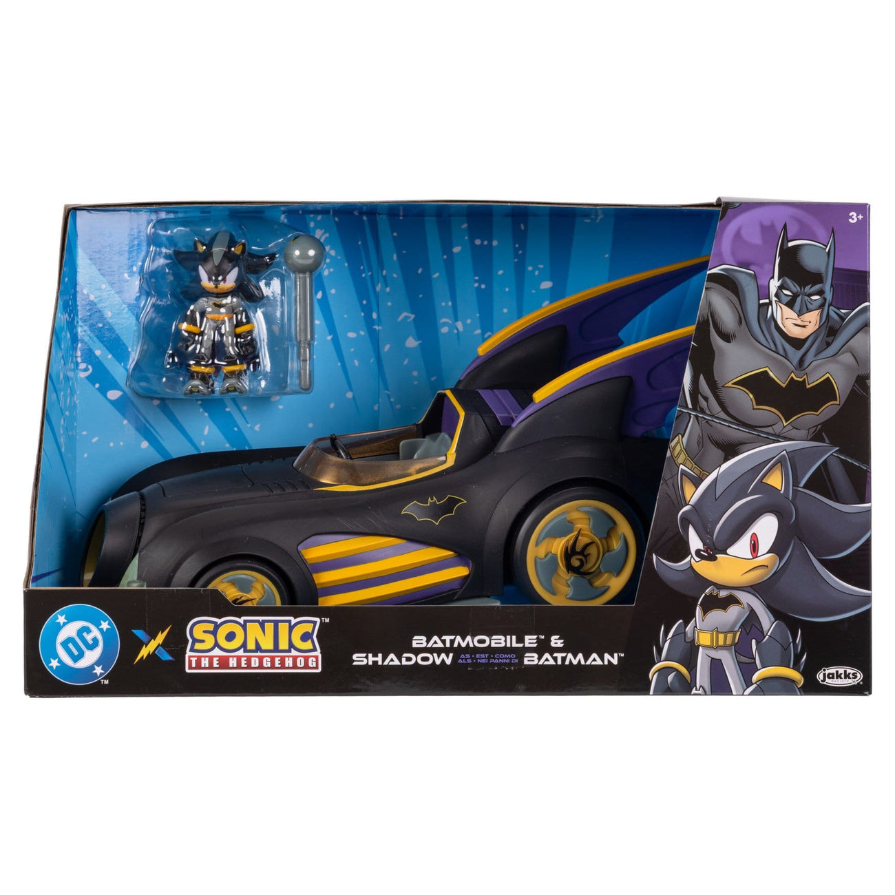 Zdjęcie produktu DC x Sonic - The Hedgehog Figurka akcji Shadow z pojazdem