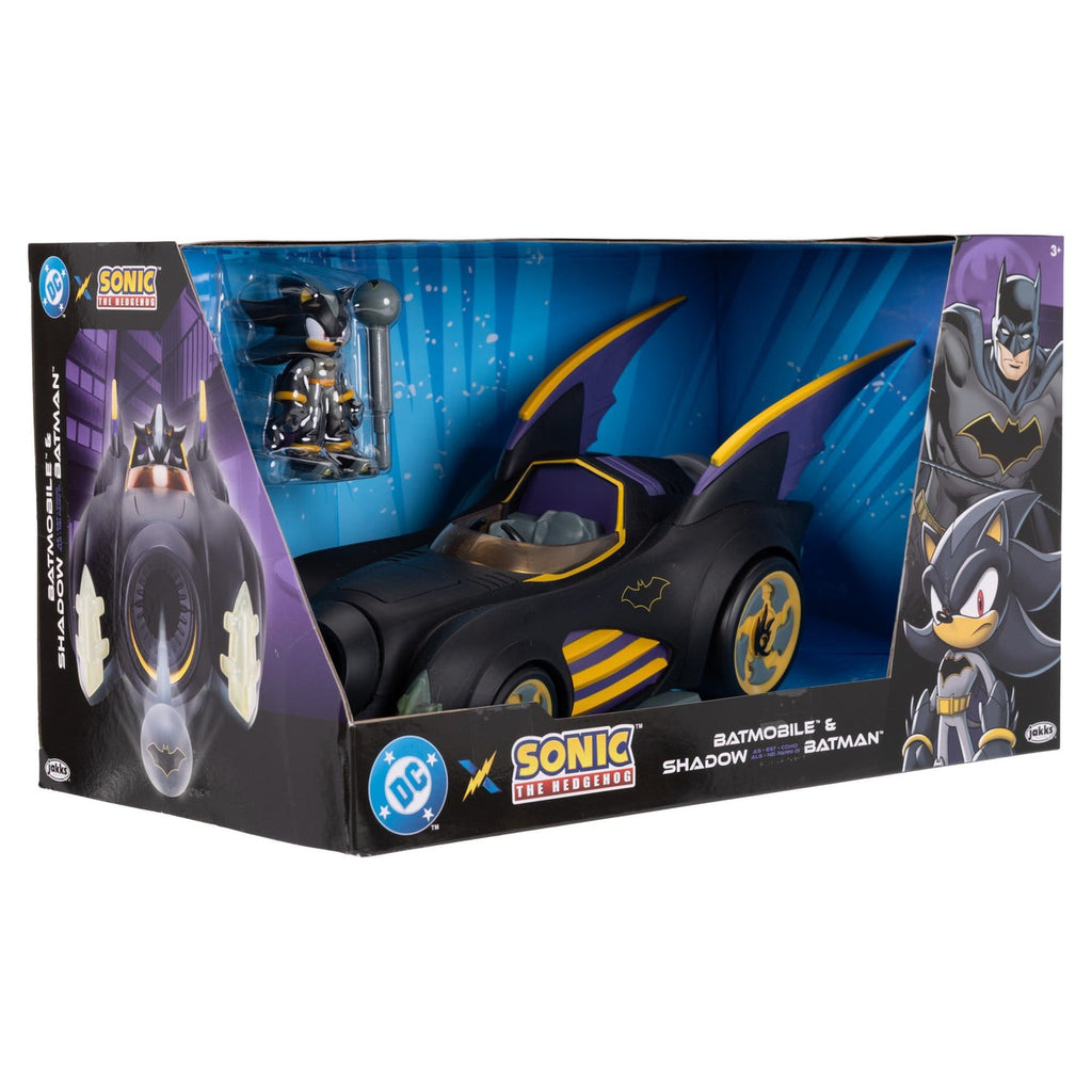 Product image DC x Sonic - The Hedgehog Shadow Action Figure with Vehicle