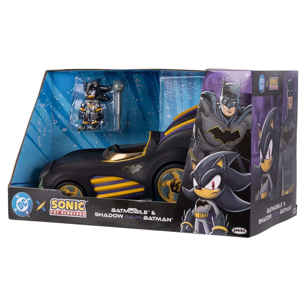 Zdjęcie produktu DC x Sonic - The Hedgehog Figurka akcji Shadow z pojazdem