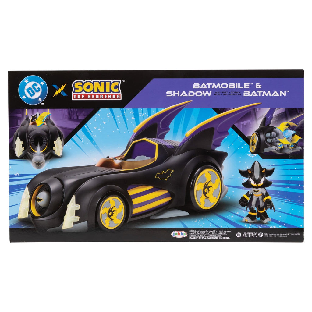 Product image DC x Sonic - The Hedgehog Shadow Action Figure with Vehicle
