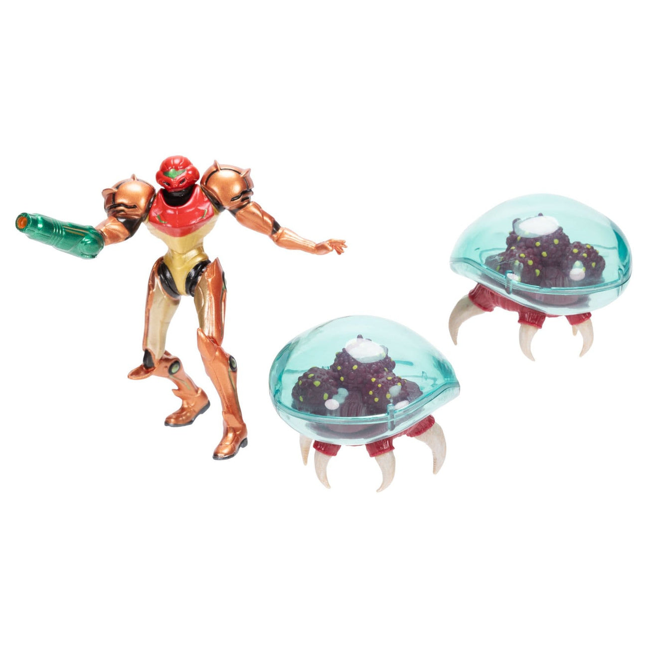 Zdjęcie produktu World of Nintendo Metroid Zestaw 3 minifigurek Samus Bounty