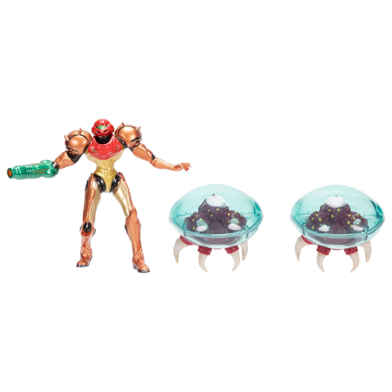 Zdjęcie produktu World of Nintendo Metroid Zestaw 3 minifigurek Samus Bounty