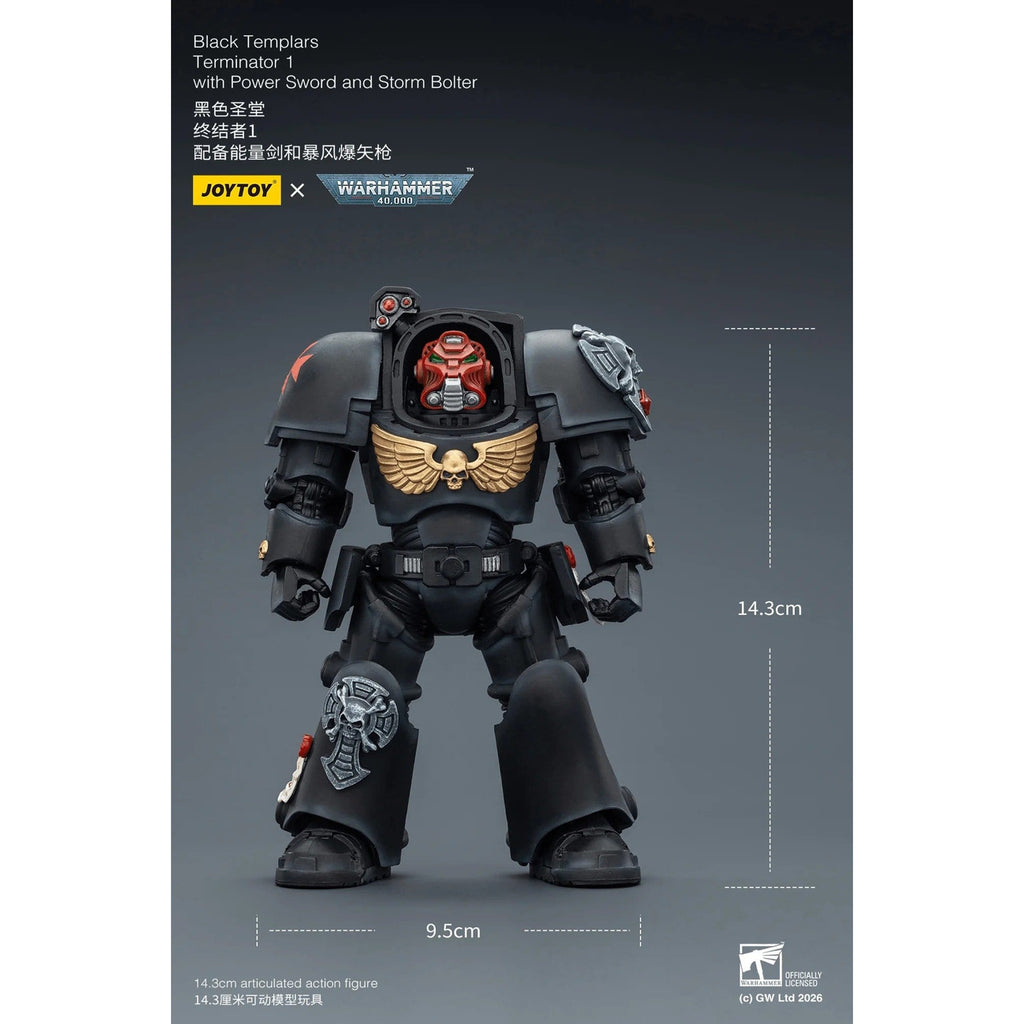 Zdjęcie produktu Figurka akcji Warhammer 40.000 Black Templars Terminator 1