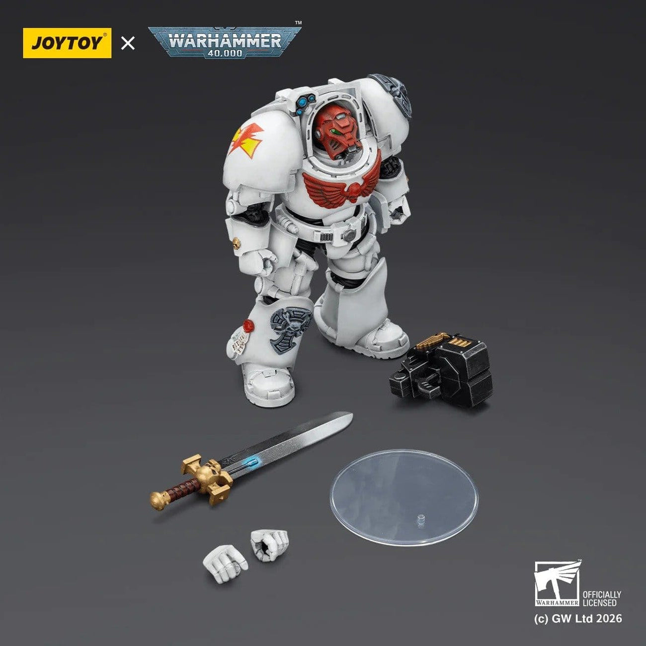 Zdjęcie produktu Figurka akcji Warhammer 40,000 White Scars Terminator 1 with