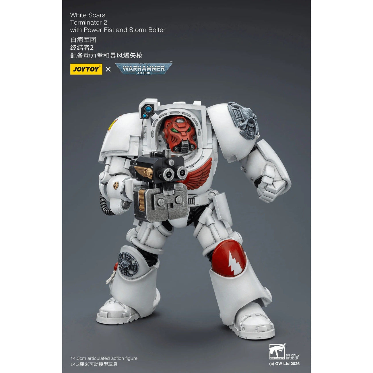 Zdjęcie produktu Figurka akcji Warhammer 40 000 White Scars Terminator 2 with