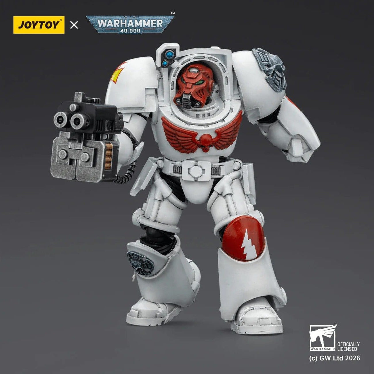 Product image Warhammer 40,000 Action Figure White Scars Terminator 2 with