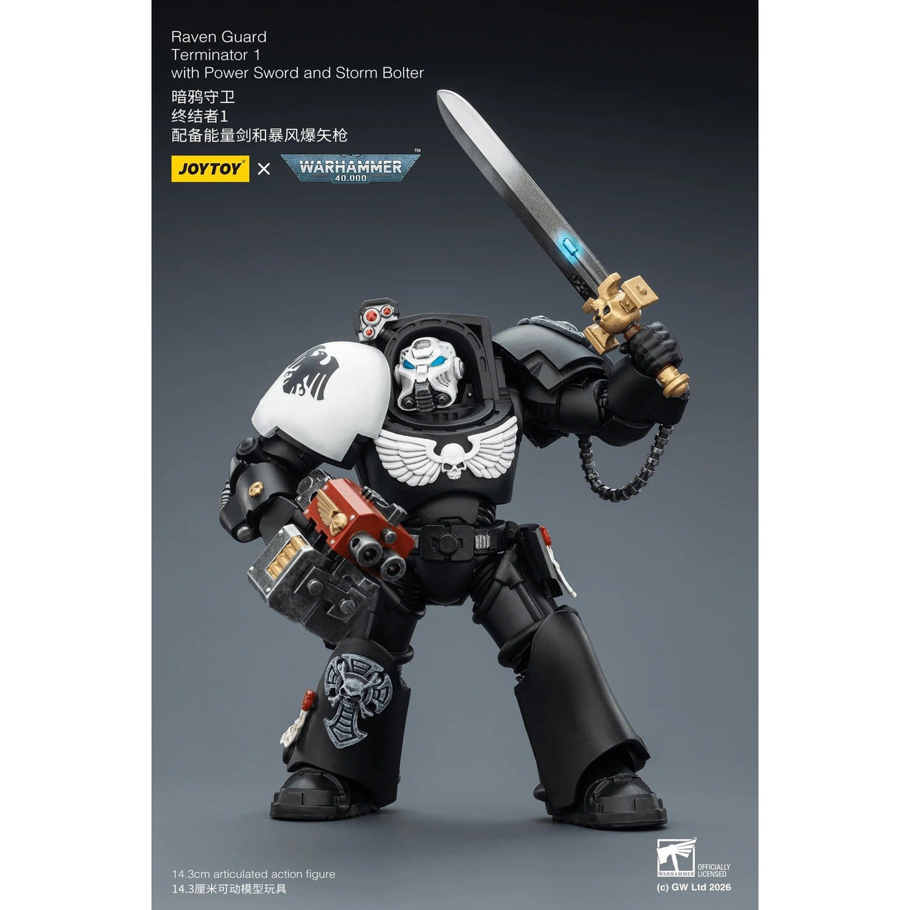 Zdjęcie produktu Figurka akcji Warhammer 40 000 Raven Guard Terminator 1 z