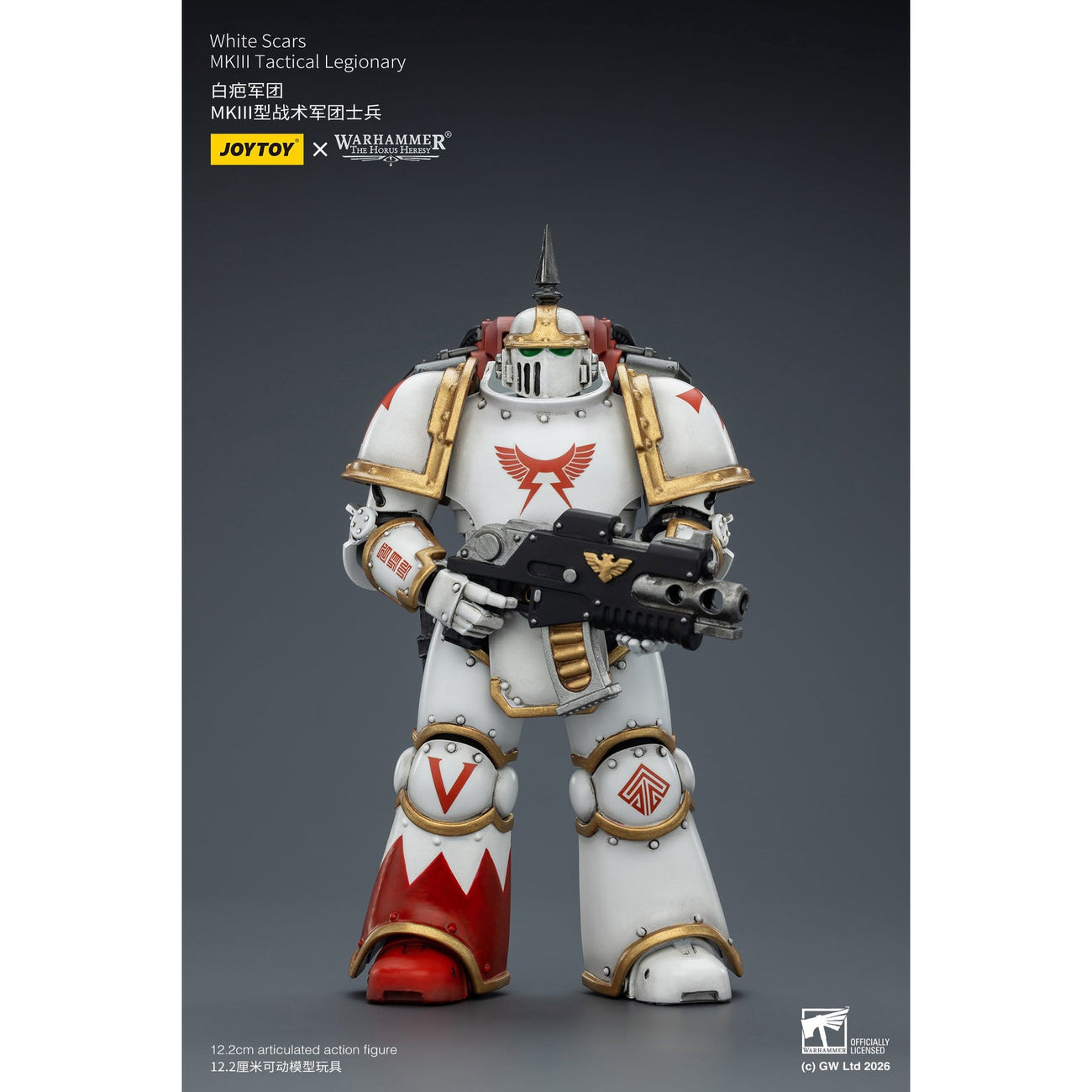 Zdjęcie produktu Figurka akcji Warhammer The Horus Heresy White Scars MKIll