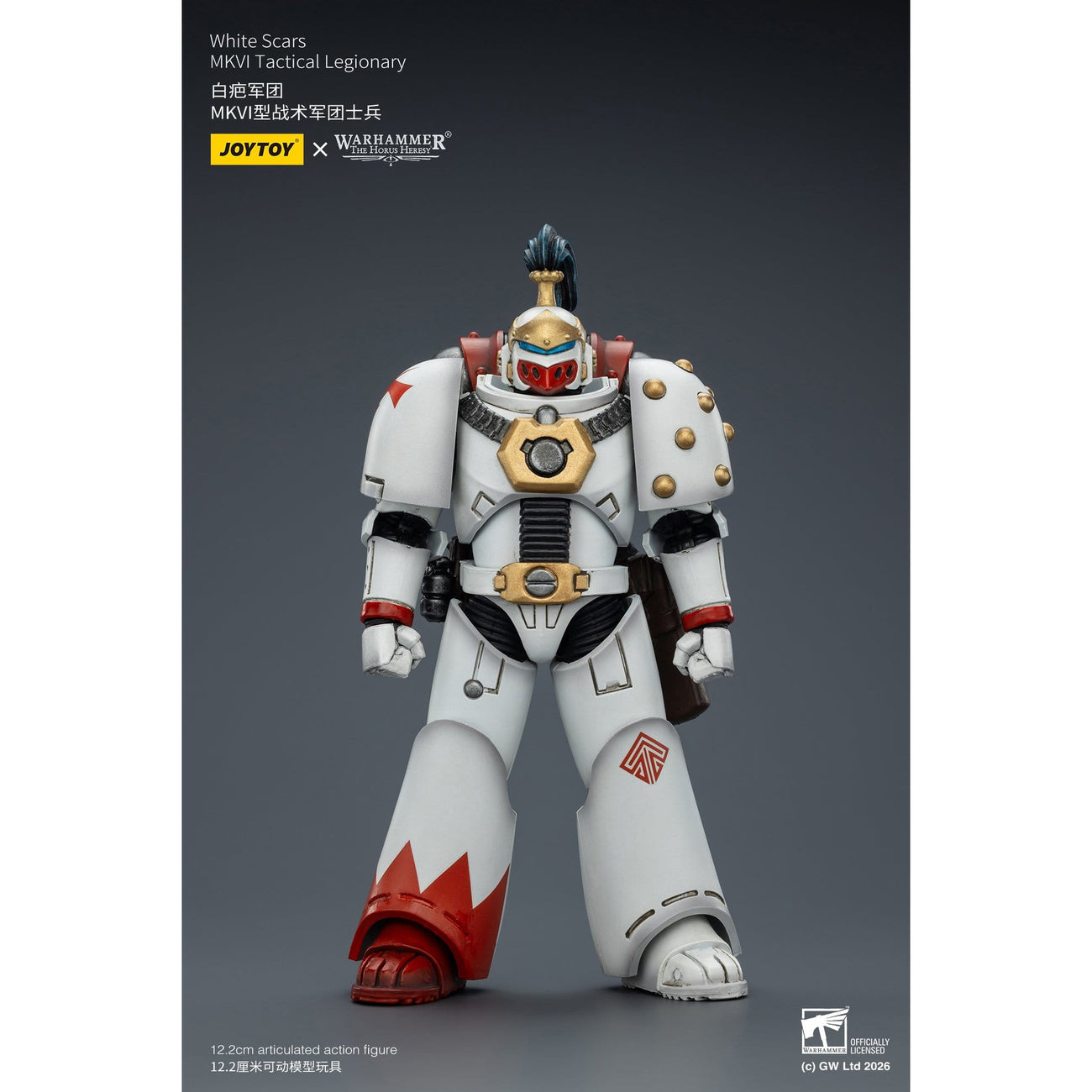 Zdjęcie produktu Figurka akcji Warhammer The Horus Heresy White Scars MKVI