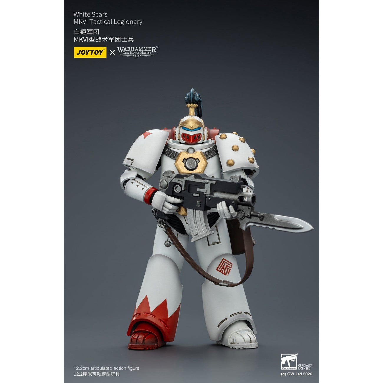 Zdjęcie produktu Figurka akcji Warhammer The Horus Heresy White Scars MKVI