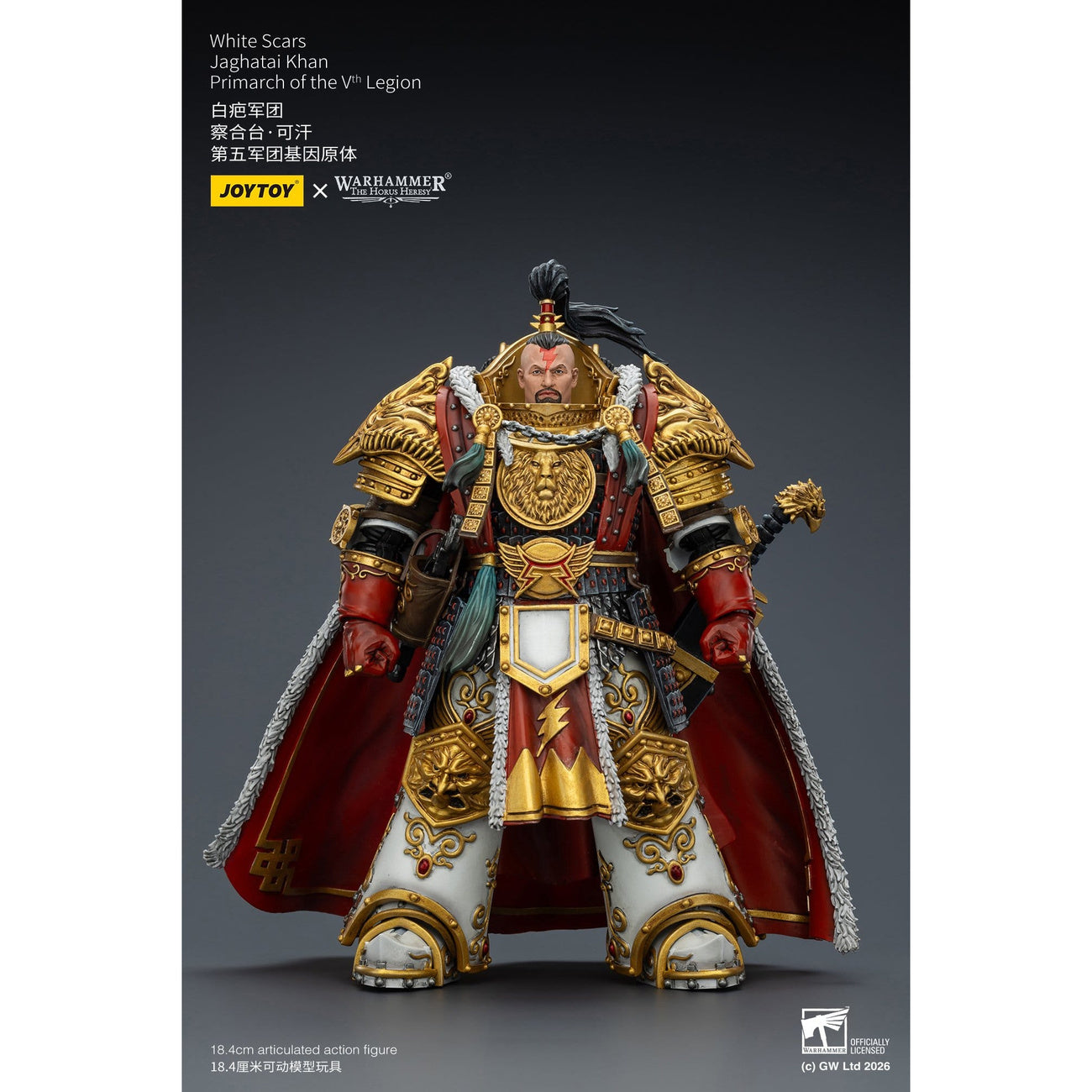 Zdjęcie produktu Figurka akcji Warhammer The Horus Heresy White Scars Jaghatai