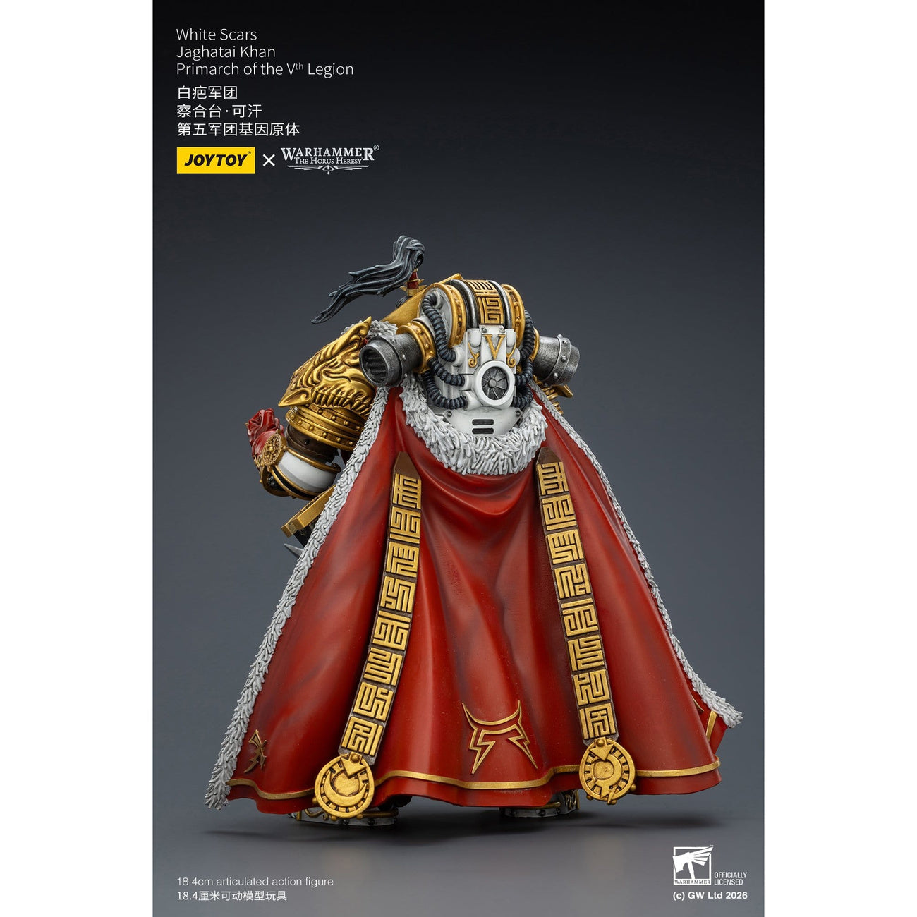 Zdjęcie produktu Figurka akcji Warhammer The Horus Heresy White Scars Jaghatai
