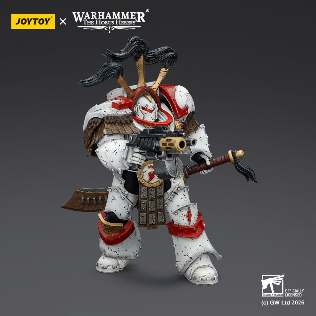 Product image Warhammer 40,000 White Scars Legion Praetor Action Figure in