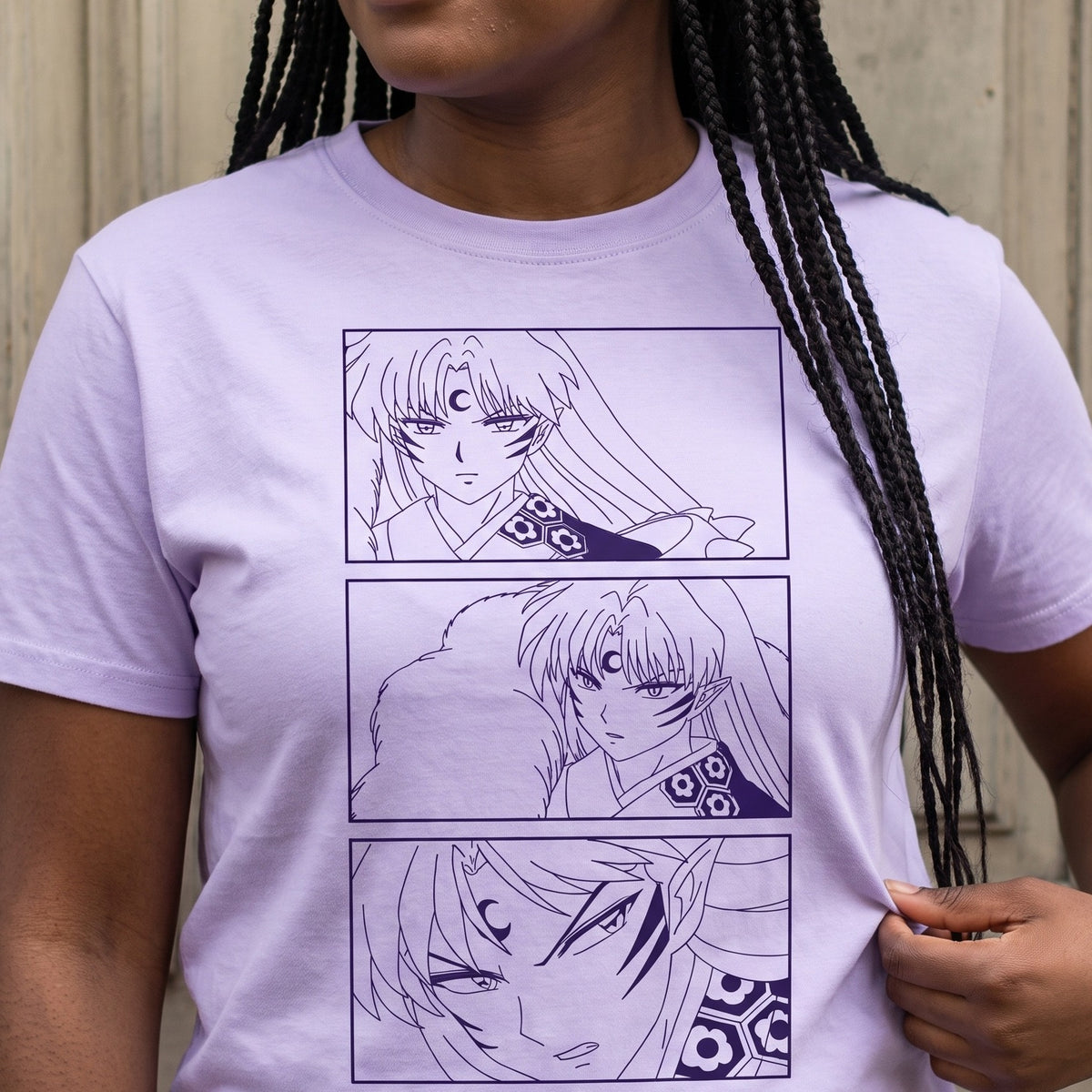 Zdjęcie produktu T-shirt Sesshomaru dla fanów InuYasha